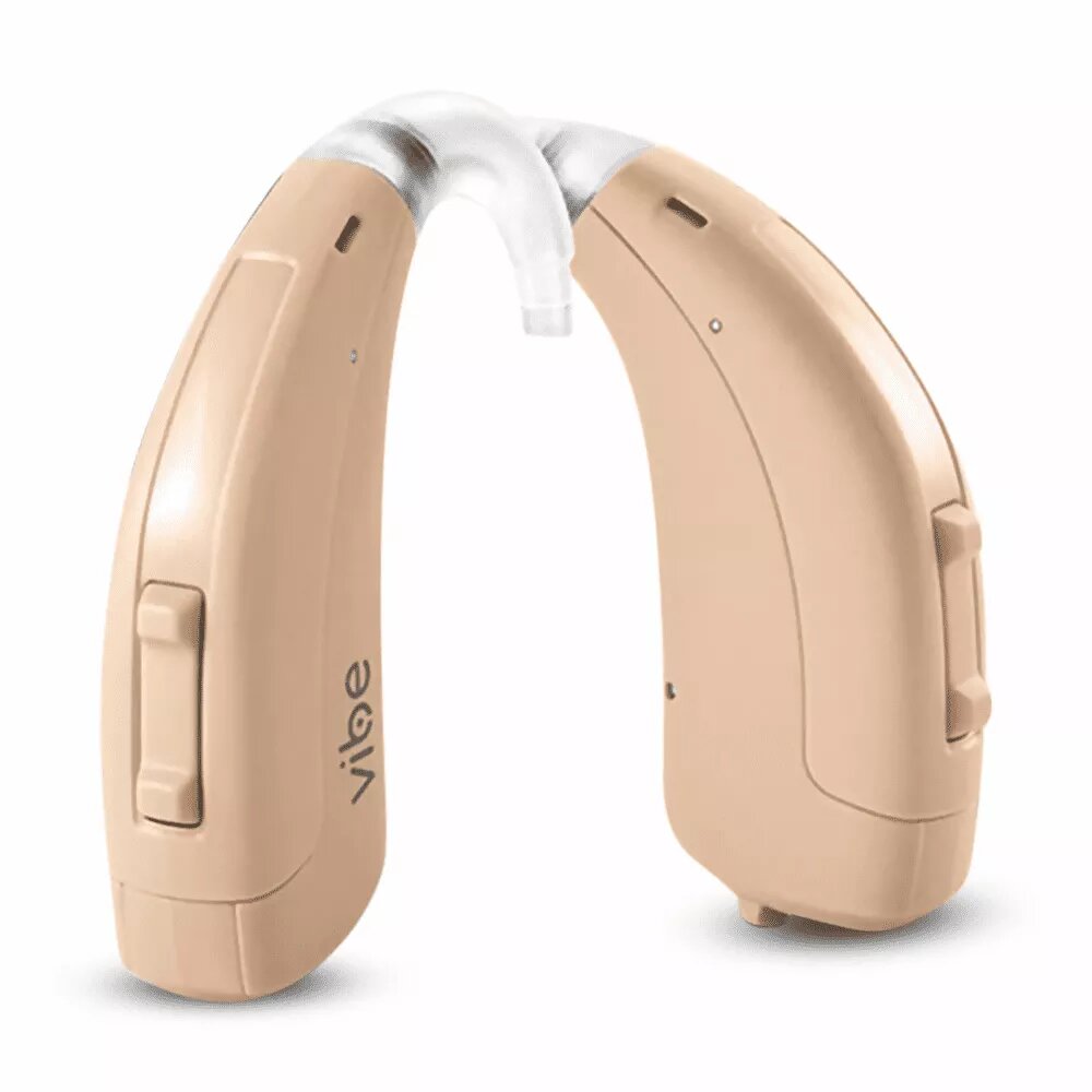 Siemens Vibe P4 Digital Programmable 4 Channel BTE Hearing Aid – Brown