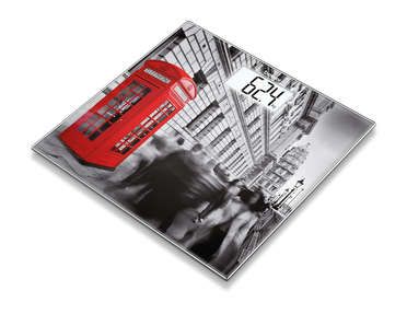 Beurer GS 203 London glass bathroom Weight scale