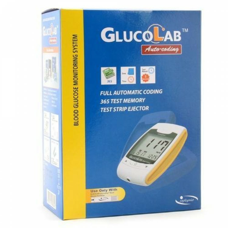 Glucolab Blood Glucose Meter Test Strips