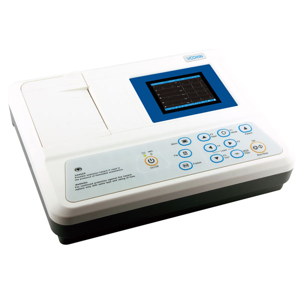 Vcomin 3 channel ECG Machine ECG